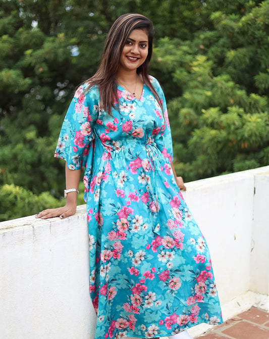 Floral Kaftan – Effortless Style & Comfort 🌺✨